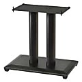 Sanus Natural Foundations NFC18b - Stand - for speaker(s) - MDF, hardwood - black - floor-standing