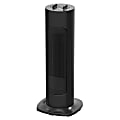Comfort Glow® 18-In. Portable Electric Oscillating Ceramic Tower Heater & Fan, Black, CEH640 1 thumbnail image