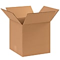 Partners Brand Corrugated Cube Boxes, 11"L x 11"W x 11"H, Kraft, Pack Of 25