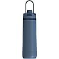 Thermos Guardian Water Bottle 24Oz - 24 fl oz - Slate Blue, Blue - Stainless Steel