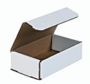 Partners Brand White Corrugated Mailers, 7" x 4" x 2",, Pack Of 50 1 thumbnail image