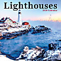 2026 TF Publishing Scenic Monthly Wall Calendar, 12” x 12”, Lighthouses, January To December 1 thumbnail image