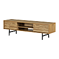 South Shore Mezzy TV Stand With Drawers, 20”H x 69-1/4”W x 18-1/4”D, Nordik Oak 1 thumbnail image