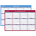 AT-A-GLANCE® 18-Month Yearly Academic/Regular Wall Calendar, 48" x 31-3/8", July 2019 to December 2020