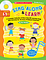 Scholastic Sing Along And Learn Book/CD Set
