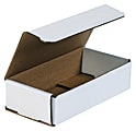 Office Depot® Brand White Corrugated Mailers, 8" x 4" x 2", Pack Of 50