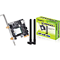 Gigabyte IEEE 802.11ac Bluetooth 4.2 Wi-Fi/Bluetooth Combo Adapter for Desktop Computer - PCI Express - 433 Mbit/s - Plug-in Card 1 thumbnail image