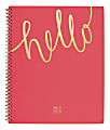 Cambridge Aspire Academic Weekly/Monthly Planner, 8 1/2" x 11", Coral, July 2019 to August 2020