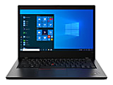 Lenovo ThinkPad L14 Gen1 20U5000TUS 14" Touchscreen Notebook  - 1920 x 1080 - AMD Ryzen 5 4650U Hexa-core 2.10 GHz - 8 GB RAM - 256 GB SSD - Glossy Black - Windows 10 Pro - AMD Radeon Graphics