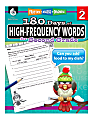 Shell Education 180 Days Of High-Frequency Words, Grade 2