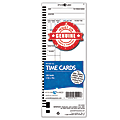 Pyramid Time System - 100/PK Authentic Time Cards [44100-10]  - 4410010 1 thumbnail image