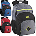 Summit Ridge Double Dome Backpacks With 17" Laptop Sleeves, Blue/Red/Gray, Total Qty 24 1 thumbnail image