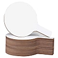Flipside Mini Unframed Dry-Erase Answer Paddles, 9" x 5", White, Pack Of 24 1 thumbnail image