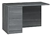 HON® 10500 48" Left Desk Return, Sterling Ash 1 thumbnail image