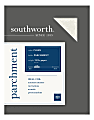 Southworth® Parchment Specialty Paper, 8 1/2" x 11", 24 Lb, Ivory, Pack Of 100