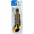 Sparco Cartridge Utility Knife, 6.5"H x 1.8"W x 0.5"L, Heavy Duty, Black 1 thumbnail image