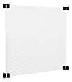 Rosseto Serving Solutions Avant Guarde 360° Safety Shield, Sneeze Guard, 20" x 24", Semi-Clear 1 thumbnail image
