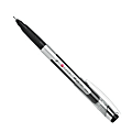 FORAY® Porous Point Pen, Fine Point, 0.5 mm, Silver Barrel, Black Ink 1 thumbnail image