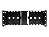Tripp Lite Monitor Rack-Mount Bracket, 4U, for LCD Monitor up to 17-19 in. - Mounting component (mount bracket) - for LCD TV - cold-rolled steel - black - screen size: 17"-19" - rack