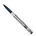 FORAY® Porous Point Pen, Fine Point, 0.5 mm, Silver Barrel, Blue Ink