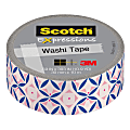 Scotch® Expressions Washi Tape, 3/5" x 393", Pastel Pink