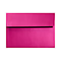LUX Invitation Envelopes, A6, Gummed Seal, Hottie Pink, Pack Of 500