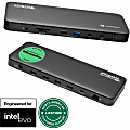 Plugable Thunderbolt 4 Dock with 100W Charging, Thunderbolt Certified - Laptop Docking Station Dual Monitor Single 8K or Dual 4K HDMI  - TBT4UD5 1 thumbnail image