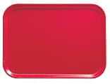 Cambro Camtray Rectangular Serving Trays, 14" x 18", Cambro Red, Pack Of 12 Trays