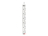 Tripp Lite 6-Outlet Power Strip - British BS1363A Outlets, Individually Switched, 220-250V, 13A, 3 m Cord, White - Power strip - 13 A - AC 230 V - input: BS 1363A - output connectors: 6 (BS 1363A) - 10 ft cord - United Kingdom - white 1 thumbnail image