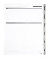 2024 TUL® Discbound Monthly Planner Refill Pages With 12 Tab Dividers, Letter Size, Gray, January To December 1 thumbnail image