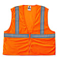 Ergodyne GloWear Safety Vest, Super Econo, Type-R Class 2, XX-Large/3X, Orange, 8205Z