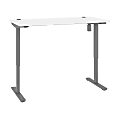 Bestar Upstand Electric 72”W Standing Desk, White
