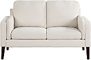Lifestyle Solutions Scott Loveseat, Cream 1 thumbnail image