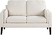 Lifestyle Solutions Scott Loveseat, Cream