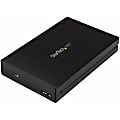 StarTech.com 2.5" USB-C Hard Drive Enclosure - USB 3.1 Type C - with USB-C and USB-A Cable - USB 3.0 HDD Enclosure