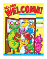 Scholastic Monsters Welcome Chart