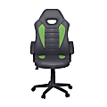 Lifestyle Solutions Wilson Gaming Chair, Black/Green 1 thumbnail image