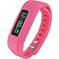 Supersonic Power X Smart Band - Wrist - Pedometer - Calories Burned - 0.5" - Bluetooth - Bluetooth 4.0 - Pink - Communication, Health & Fitness - Water Resistant