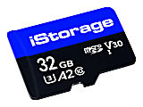 iStorage - Flash memory card - 32 GB - A1 / Video Class V30 / UHS-I U3 / Class10 - microSD (pack of 3) 1 thumbnail image