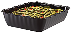 Cambro Plastic Deli Crocks, 4.9 Qt, Black, Pack Of 6 Crocks 1 thumbnail image