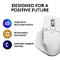 Logitech MX Master 3S Wireless Laser Mouse with Ultrafast Scrolling Pale  Gray 910-006558 - Best Buy