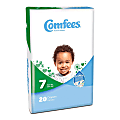 Attends® Comfees® Baby Diapers, Size 7, White, Pack Of 20