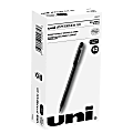 uni-ball® Jetstream™ 101 Rollerball Pens, Medium Point, 1.0mm, Black Barrel, Black Ink, Pack Of 12