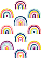 Teacher Created Resources Decorative Accents, Oh Happy Day Rainbows, Pack Of 30 Accents