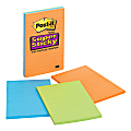 Post-it® Notes, Super Sticky Lined Notes, 4" x 6", Marrakesh Collection, 45 Sheets Per Pad, Pack Of 3 Pads 1 thumbnail image