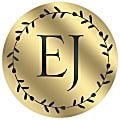 Custom 1-Color Foil-Stamped Labels And Stickers, 3" Circle, Box Of 500 Labels 1 thumbnail image