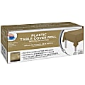Amscan Boxed Plastic Table Roll, Gold, 54” x 126’ 1 thumbnail image
