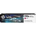 HP 990X PageWide Magenta High-Yield Ink Cartridge, M0J93AN 1 thumbnail image