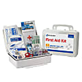 First Aid Only 25-Person Plastic First Aid Kit, 7"H x 10"W x 3"D, Kit Of 94 Pieces 1 thumbnail image