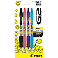 Pilot G2 | SmileyWorld Gel Pens, Fine Point, 0.7mm, Assorted Inks, Pack of 4 Pens 1 thumbnail image